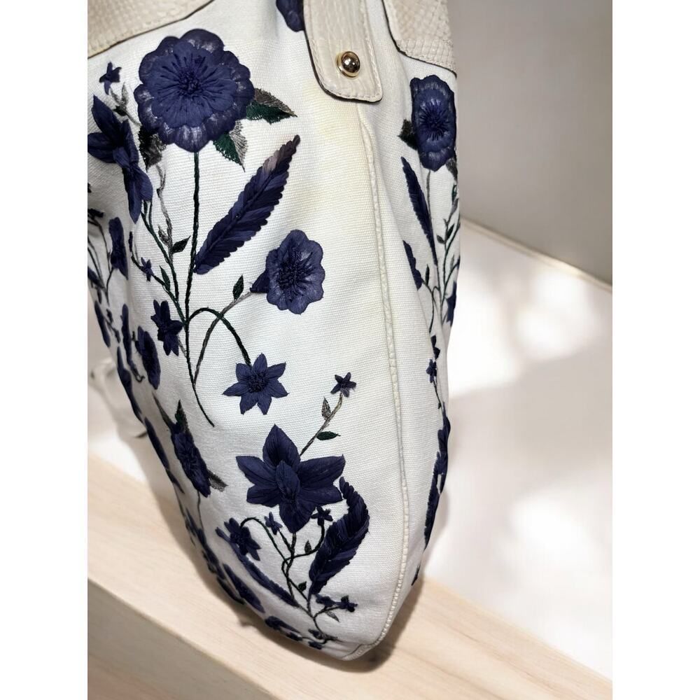 GUCCI 171295 Flora Wave Hobo Bag - Picture 13 of 16